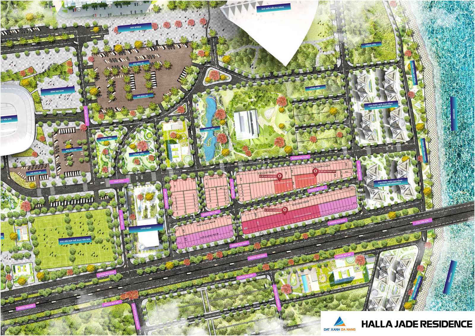 Quy hoạch hợp lý của dự án Halla Jade Residences